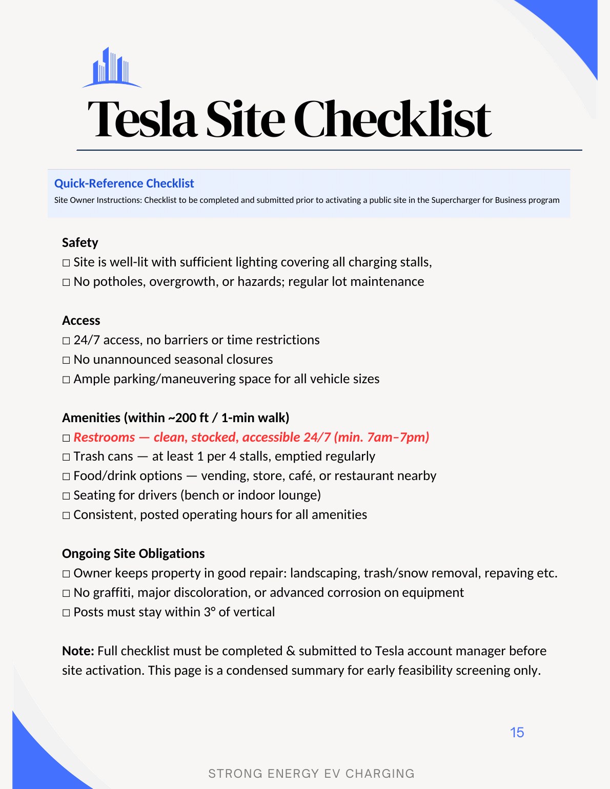 Sample feasibility study, page 13